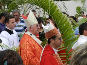 Arcebispo  presidiu celebração.