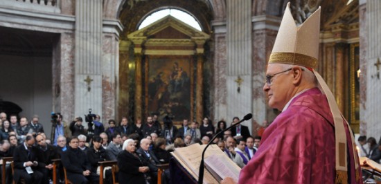 “Jesus vai ao encontro de todos”. Dom Odilo em sua homilia / Foto: Clarissa Oliveira – CN Roma
