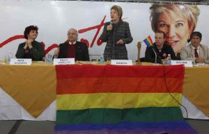 Marta Suplicy é considerada a madrinha gay do Brasil.