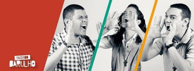 Programa Fazendo Barulho: apresentadores.