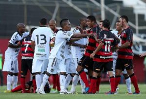 Time sem vergonha é? Valeu Vozão! (Foto: Eduardo Martins)