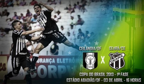 Ceilândia x Ceará – Superando obstáculos (Imagem: Cearasc.com/Divulgação)