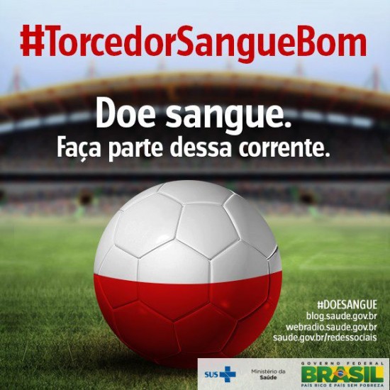 Torcedor Sangue Bom entra nessa luta e ajuda a salva vidas!