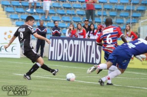 Mota voltou a deixar sua marca no rival (Foto: Cearasc.com/Divulgação)