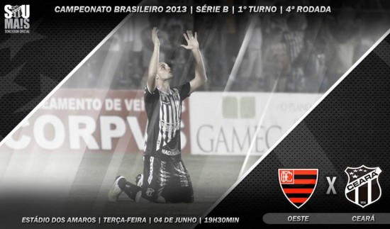 Oeste x Ceará – Pra vencer ou pra não perder? (Imagem: Cearasc.com/Divulgação)