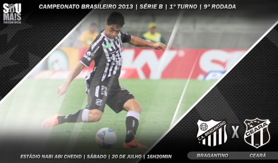 Bragantino x Ceará – Precisando pontuar (Imagem: Cearasc.com/Divulgação)