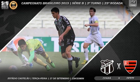 Ceará x Oeste – Outro adversário, mesma obrigação (Imagem: Cearasc.com/Divulgação)
