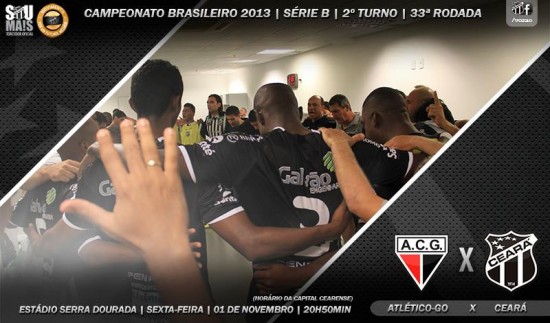 Atlético-GO x Ceará – Vamos torcer! (Imagem: Cearasc.com/Divulgação)