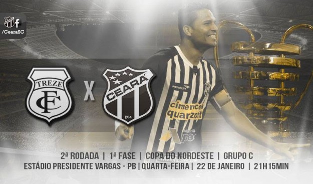 Treze x Ceará - Dois em um (Imagem: Cearasc.com/Divulgação)