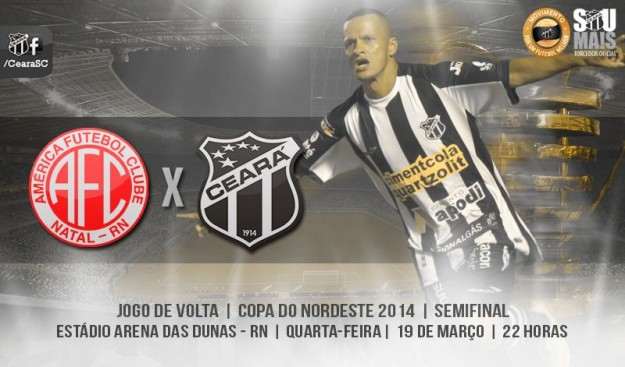 América/RN x Ceará – De olho na final (Imagem: Cearasc.com/Divulgação)