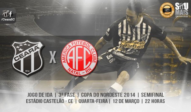 Ceará x América-RN - Precisamos, literalmente, ser o dono do campo. (Cearasc.com/Divulgação)