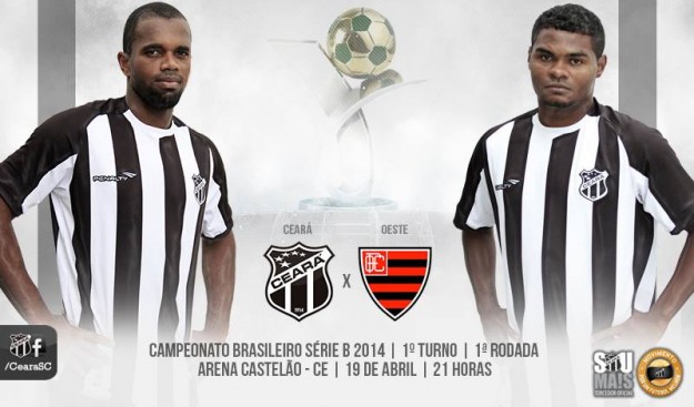 Ceará x Oeste – Começar bem é preciso (Imagem: Cearasc.com/Divulgação)