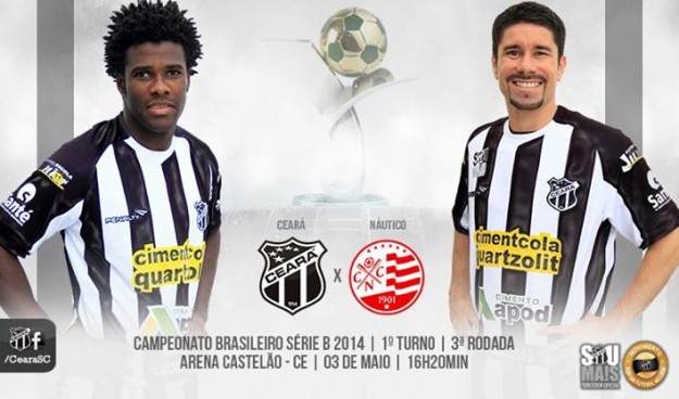 Ceará x Náutico – Confronto direto (Imagem: Cearasc.com/Divulgação)