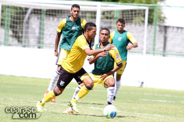 Souza foi um dos destaques do jogo treino contra o Maguary (Foto: Cearasc.com/Divulgação)