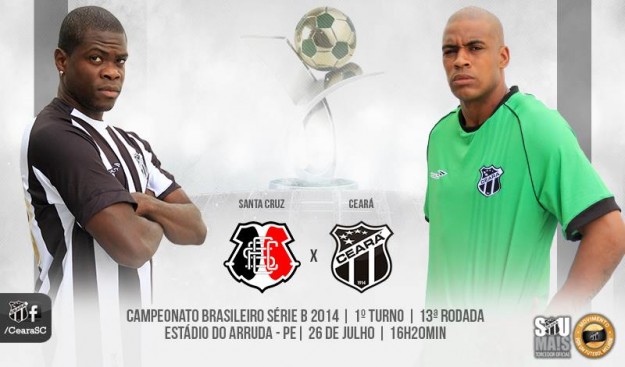 Santa Cruz x Ceará – Missão complicada (Imagem: Cearasc.com/Divulgação)