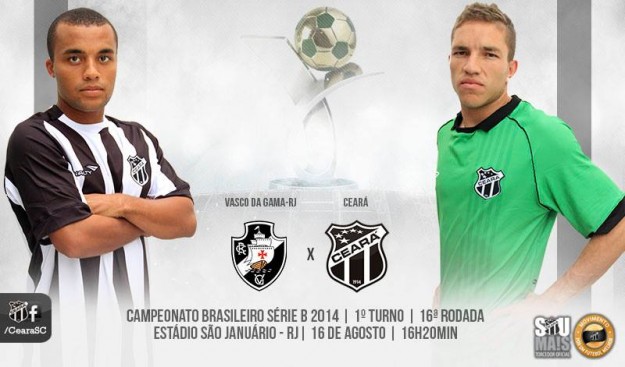 Vasco x Ceará – Buscando pontos (Imagem: Cearasc.com/Divulgação)