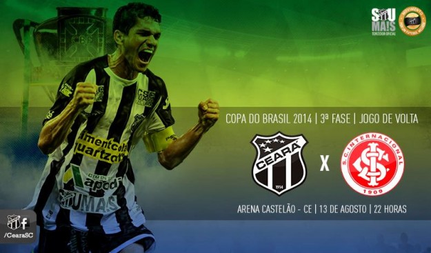 Ceará x Internacional – Na voltagem máxima (Imagem: Cearasc.com/Divulgação)