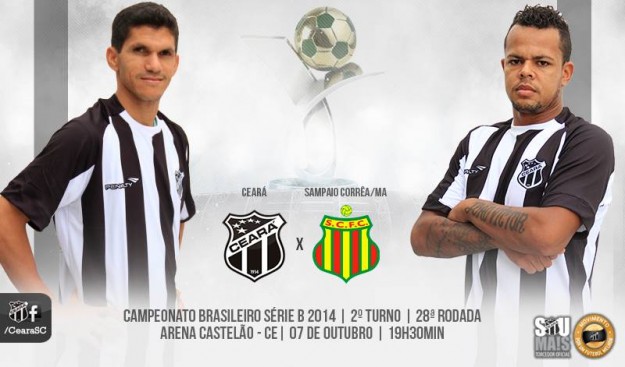 Ceará x Sampaio Correia – A favor do vento (Imagem: Cearasc.com/Divulgação)