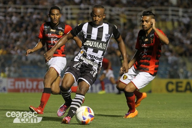 Wescley teve atuação discreta em sua estreia (Foto: Christian Alekson/Cearasc.com)