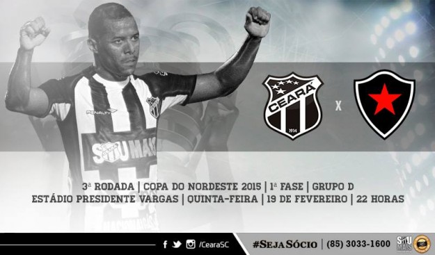Ceará x Botafogo/PB – Vencer pra se manter vivo (Imagem: CearaSC.com/Divulgação)
