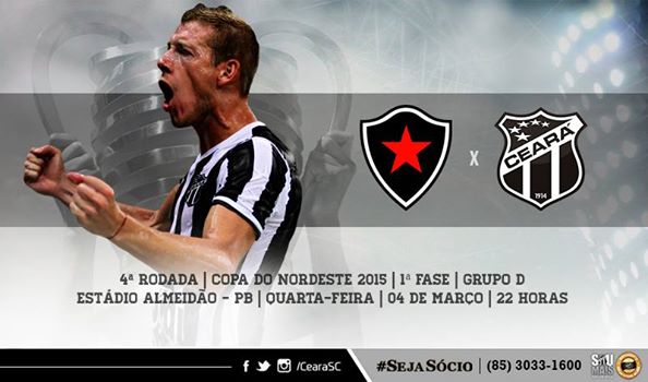 Botafogo/PB x Ceará – Sem perder o ritmo (Imagem: CearaSC.com/Divulgação)