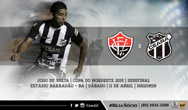 Vitória x Ceará – Vale vaga na final (Imagem: CearaSC.com/Divulgação)
