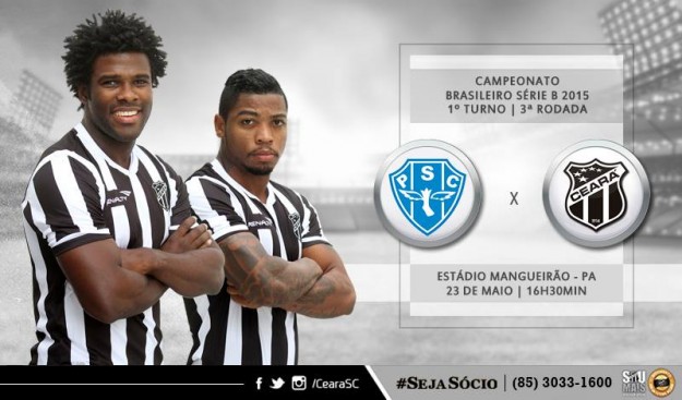 Paysandu x Ceará – Dureza a vista (Imagem: CearaSC.com/Divulgação)