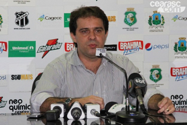 Presidente do Vozão, Evandro Leitão (Foto: CearaSC.com/Divulgação)