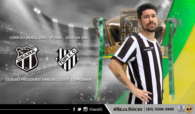 Ceará x Tupi – Ou cá, ou lá (Imagem: CearaSC.com/Divulgação)