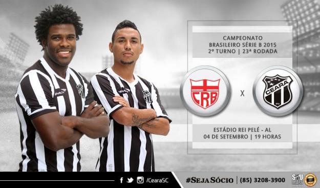 CRB x Ceará – Seguindo na luta (Imagem: CearaSC.com/Divulgação)