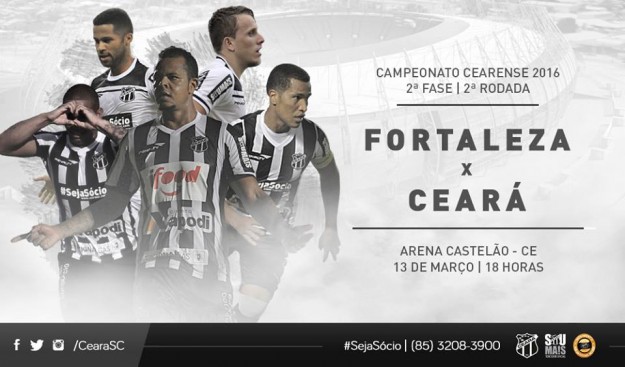 Fortaleza x Ceará – Pra desequilibrar (Imagem: CearaSC.com/Divulgação)