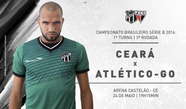 Ceará x Atlético-GO – Vale permanência no G4 (Imagem: CearaSC.com/Divulgação)