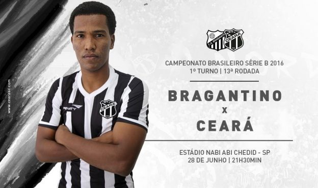 Bragantino x Ceará – Manter a pegada (Imagem: CearaSC.com/Divulgação)