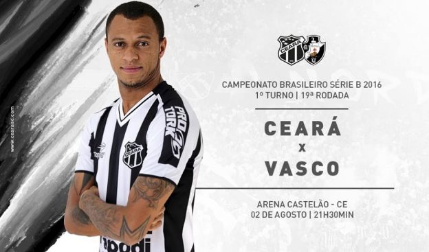 Ceará x Vasco – Sem perder a pegada (Imagem: CearaSc.com/Divulgação)
