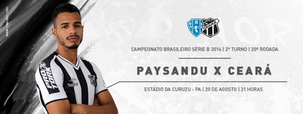 Paysandu x Ceará – Com o mesmo foco (Foto: CearaSC.com/Divulgação)