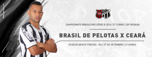 Brasil de Pelotas x Ceará – Jogar e ganhar (Imagem: CearaSC.com)