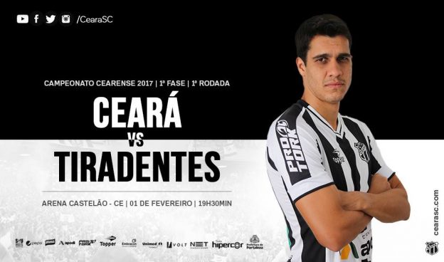 Ceará x Tiradentes – Valendo liderança (Imagem: CearaSC.com)