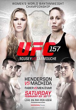 UFC-157-pôster