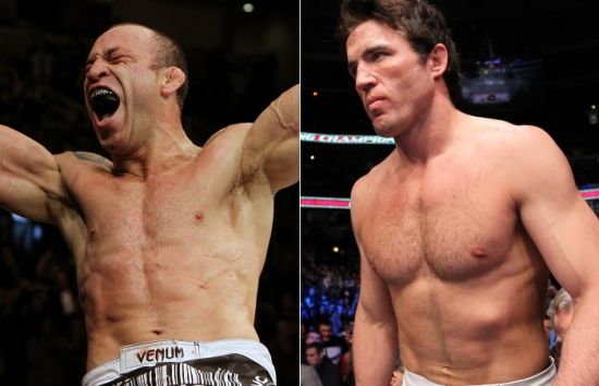 Wanderlei Silva e Sonnen lutariam na categoria meio-pesado Montagem: kimura.se