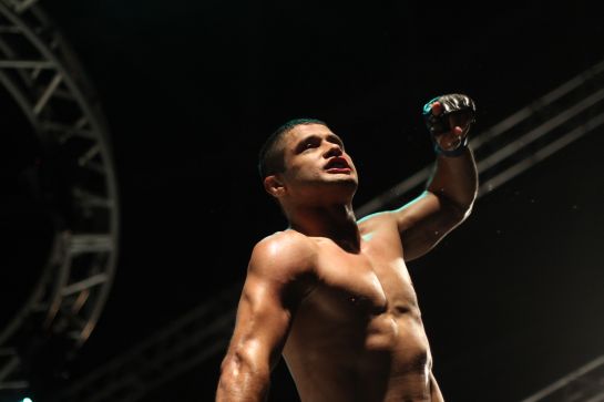 Andrezinho vem embalado por três vitórias seguidas no MMA. Foto: Arquivo O POVO 
