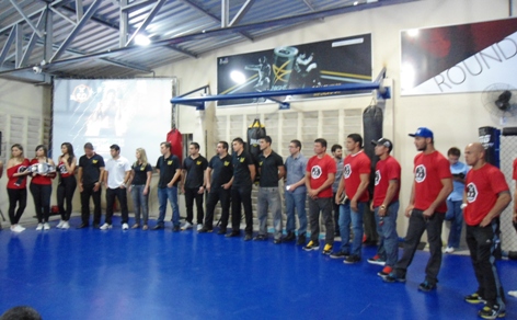 Lançamento da 3ª edição do BKF ocorreu em uma academia de Fortaleza. Foto: Bruno Balacó/O POVO