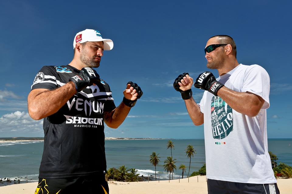 Shogun x Henderson fazem a lua principal do evento em Natal. Foto: UFC/Divulgação