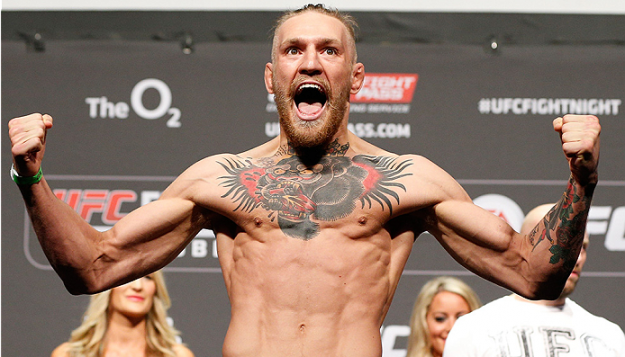 McGregor não deu chances ao cearense. Foto: UFC/Divulgação