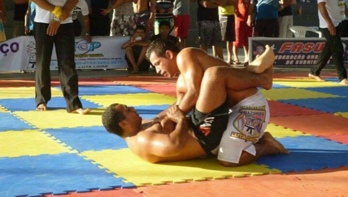 Luta Livre é um tipo de luta de projeção, com finalizações, semelhante ao jiu-jitsu. Foto: Divulgação