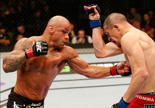 Thiago Pitbull contra Seth Baczynski | Foto: UFC/Divulgação