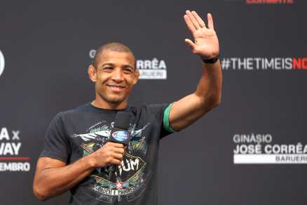 Lutador José Aldo é o único detentor brasileiro de título linear do UFC atualmente. Foto: Textual