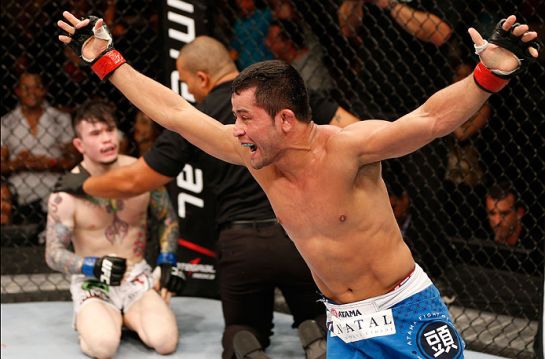 Jussier Formiga busca primeiro nocaute no UFC em Goiânia | Foto: UFC/Divulgação