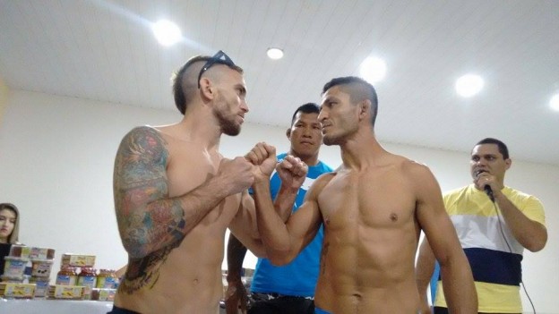 Encarada entre Nazareno (esquerda) e Iramar, que fazem a lua principal. Foto: Divulgação