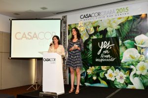 Foto Esdras Guimarães - Neuma Figueiredo, diretora Casa Cor Ceará e Graziela Caroli, gerente nacional de Franquias da Casa Cor