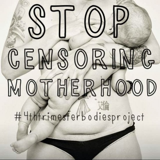 parem de censurar a maternidade